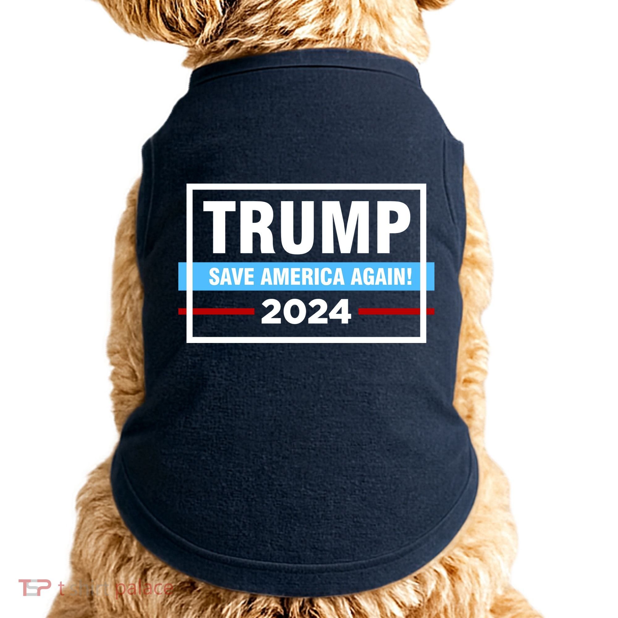 Trump 2024 Save America Again Doggie Tank