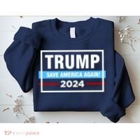 Trump 2024 Save America Again Sweatshirt thumb 2