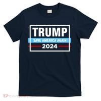 Trump 2024 Save America Again T-Shirt thumb 0