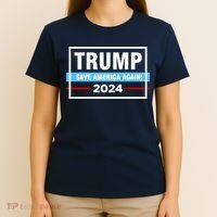 Trump 2024 Save America Again T-Shirt thumb 4