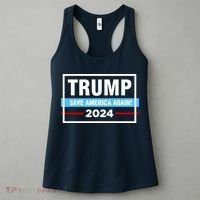 Trump 2024 Save America Again Women's Tank Top thumb 3