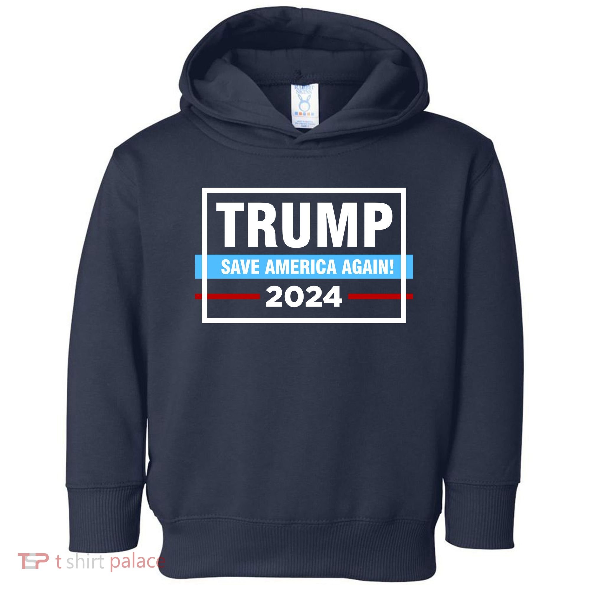 Trump 2024 Save America Again Toddler Hoodie