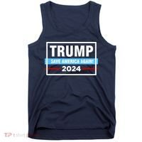 Trump 2024 Save America Again Tank Top thumb 0