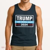 Trump 2024 Save America Again Tank Top thumb 3