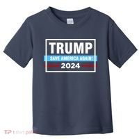 Trump 2024 Save America Again Toddler T-Shirt thumb 0
