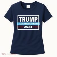 Trump 2024 Save America Again Women's T-Shirt thumb 0