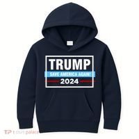 Trump 2024 Save America Again Kids Hoodie thumb 0