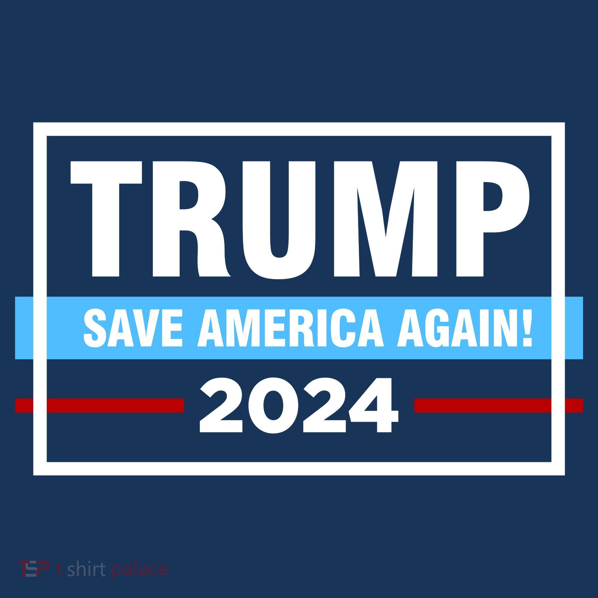 Trump 2024 Save America Again Kids T-Shirt