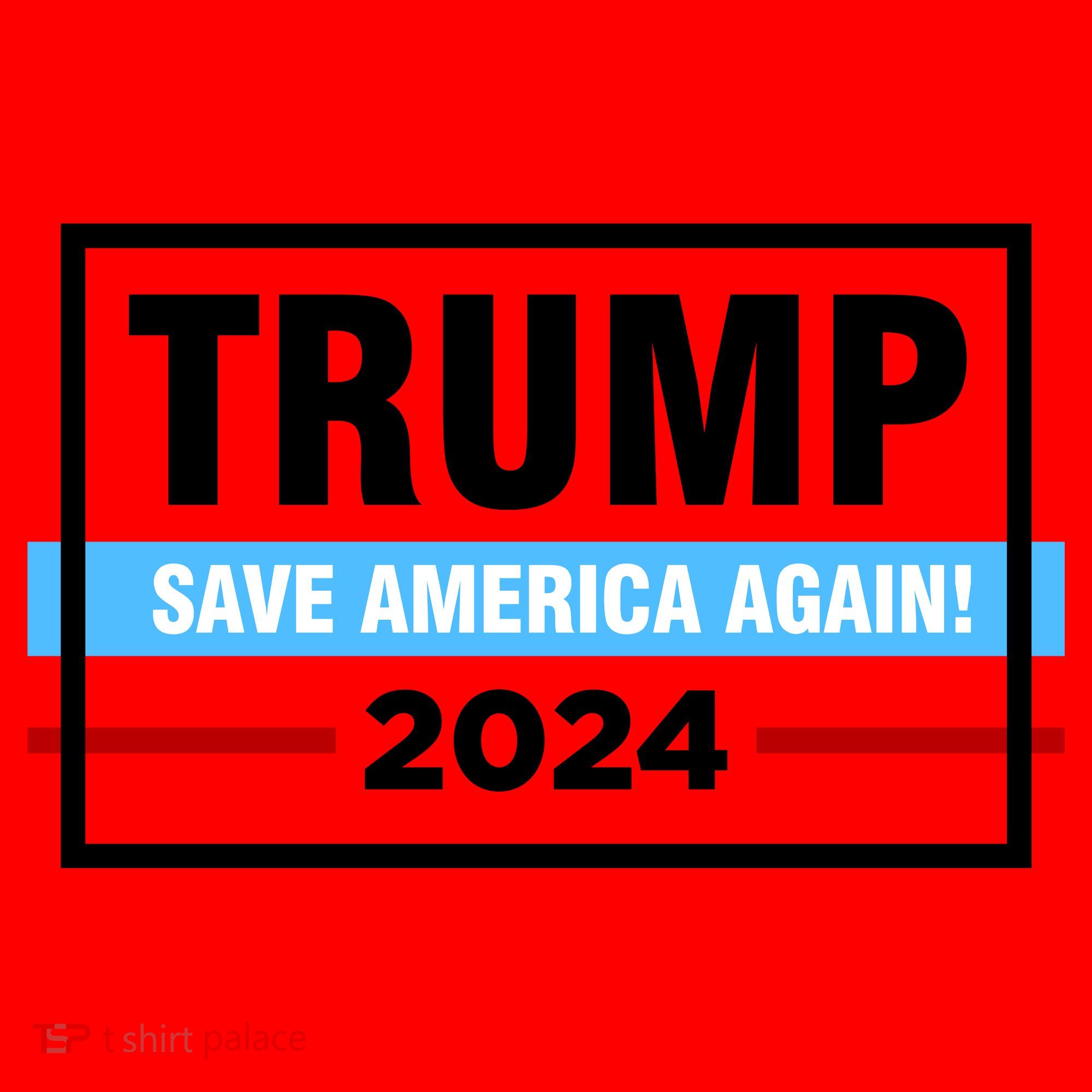 Trump 2024 Save America Again Santa Hat