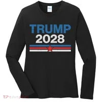 Trump 2028 Women's Long Sleeve Shirt thumb 0