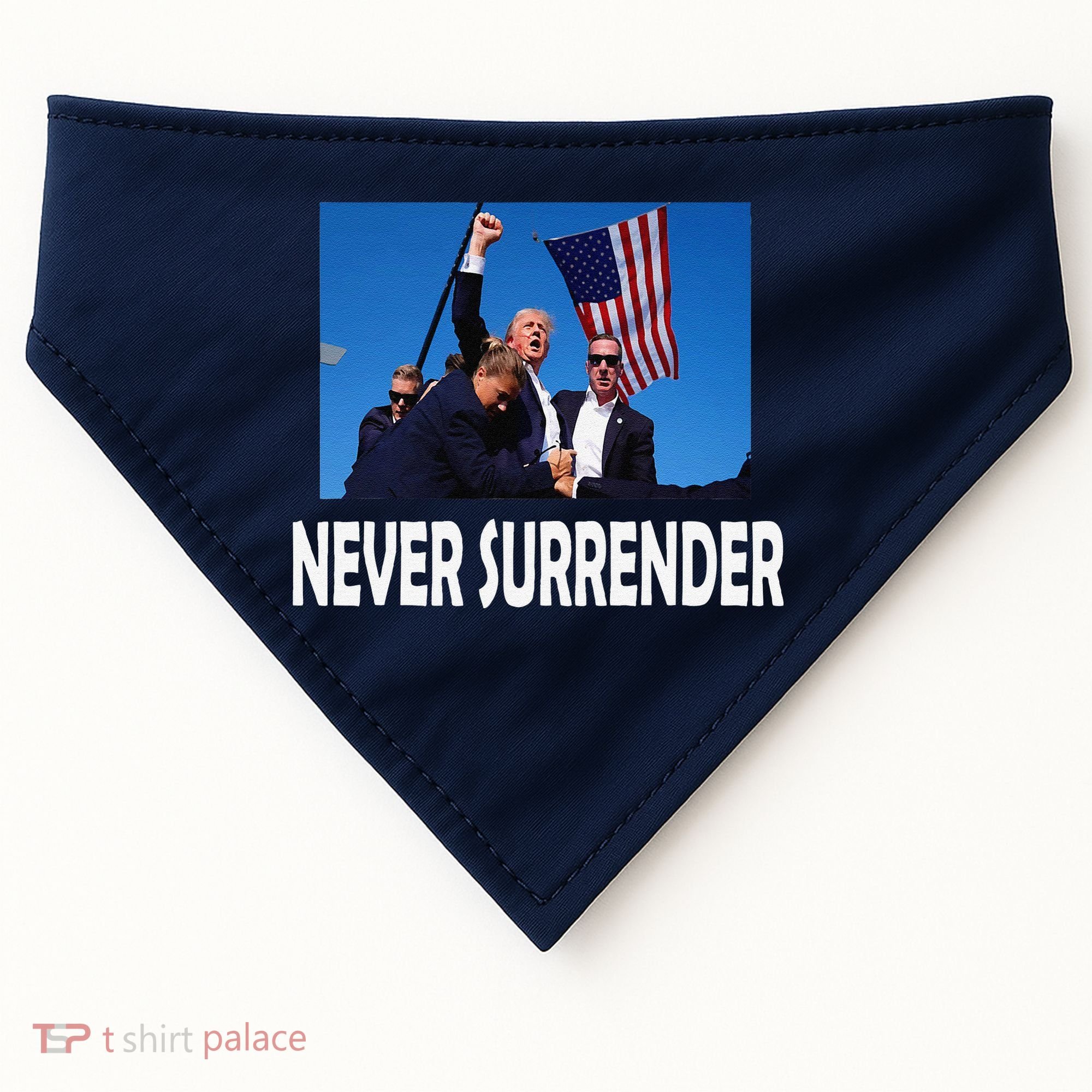 Trump 2024 USA-Made Doggie Bandana
