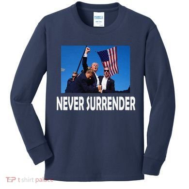 Trump 2024 Kids Long Sleeve Shirt