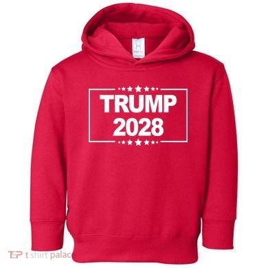 Trump 2028 Toddler Hoodie