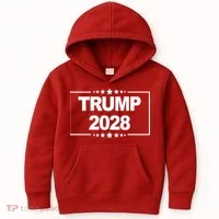 Trump 2028 Kids Hoodie thumb 0