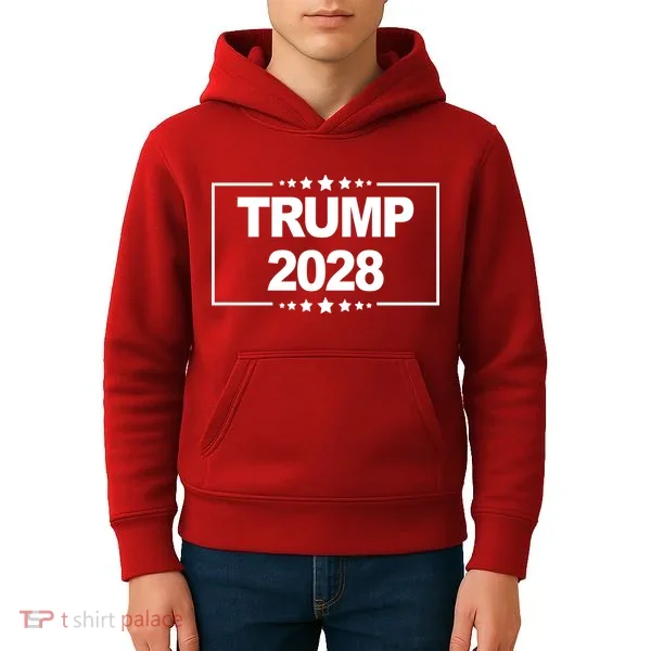 Trump 2028 Kids Hoodie