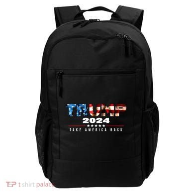 Trump 2024 Take America Back 2 Backpack