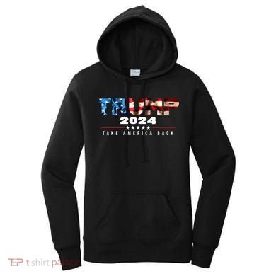 Trump 2024 Take America Back 2 Women's Hoodie