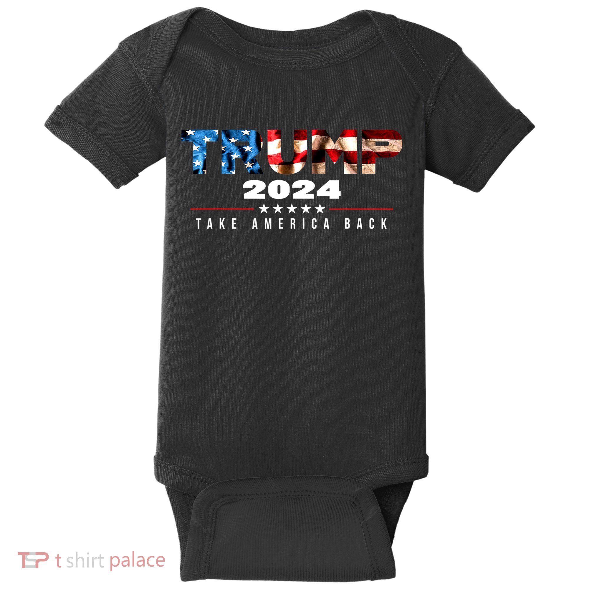 Trump 2024 Take America Back 2 Baby Bodysuit