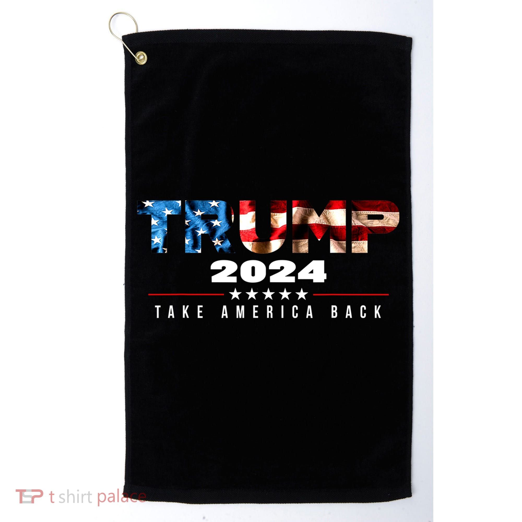 Trump 2024 Take America Back 2 Golf Towel