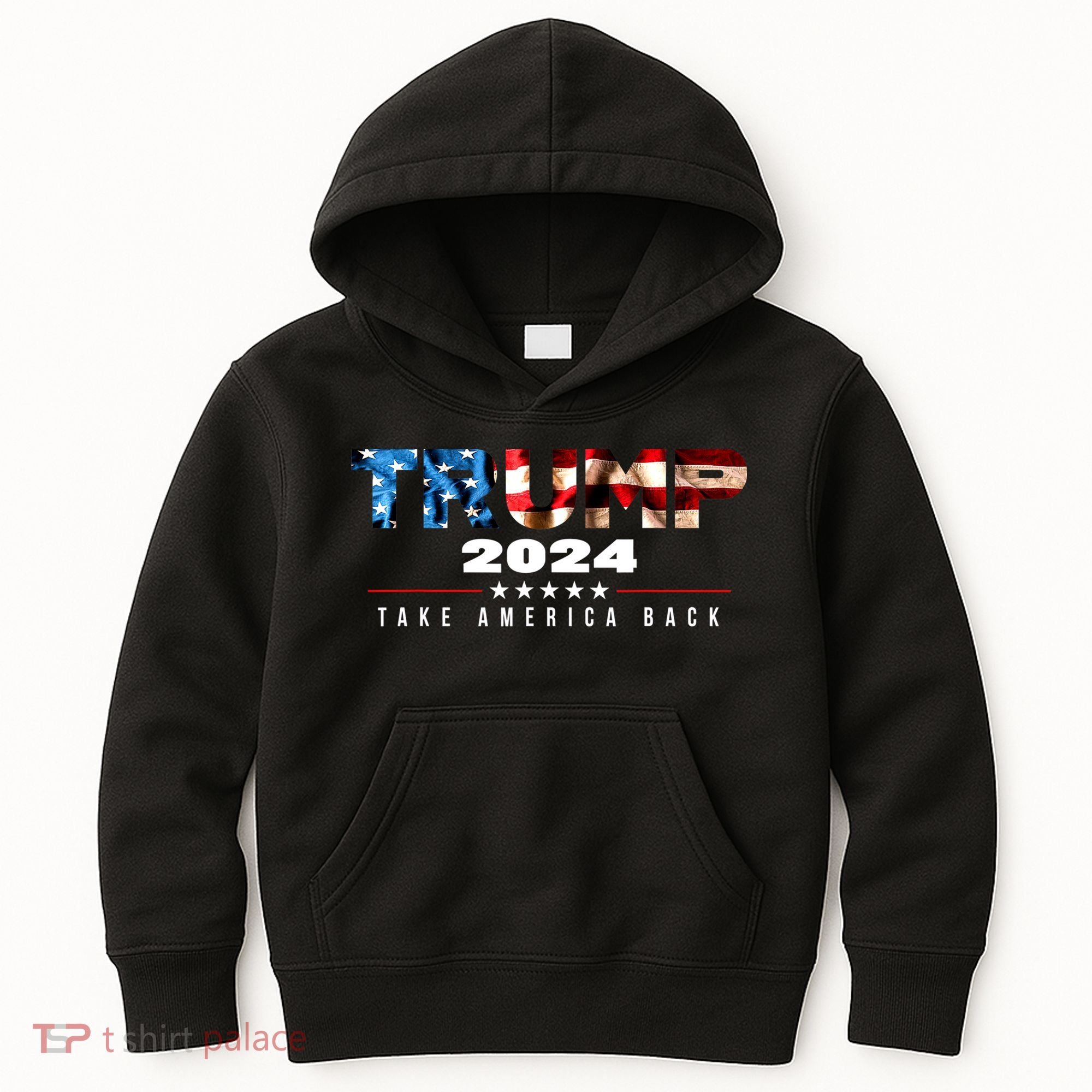 Trump 2024 Take America Back 2 Kids Hoodie