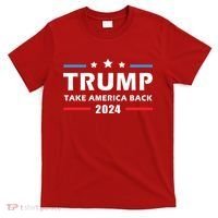 Trump 2024 Take America Back Election Patriotic Second Term T-Shirt thumb 0