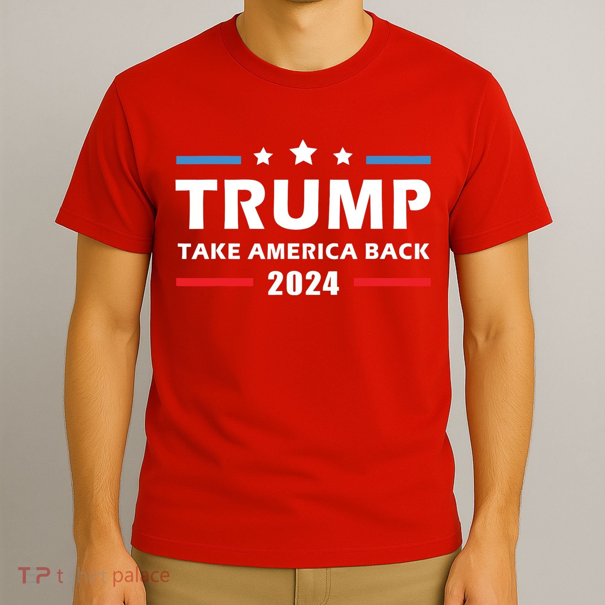 Trump 2024 Take America Back Election Patriotic Second Term T-Shirt