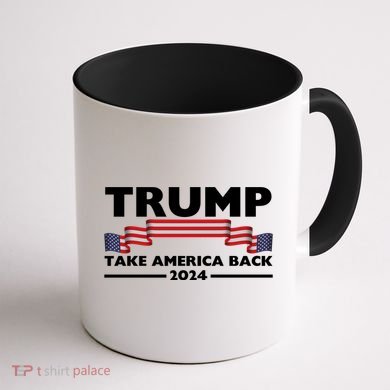 Trump 2024 Take America Back USA United States Coffee Mug back