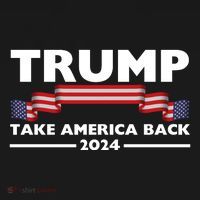Trump 2024 Take America Back USA United States Women's Hoodie thumb 2