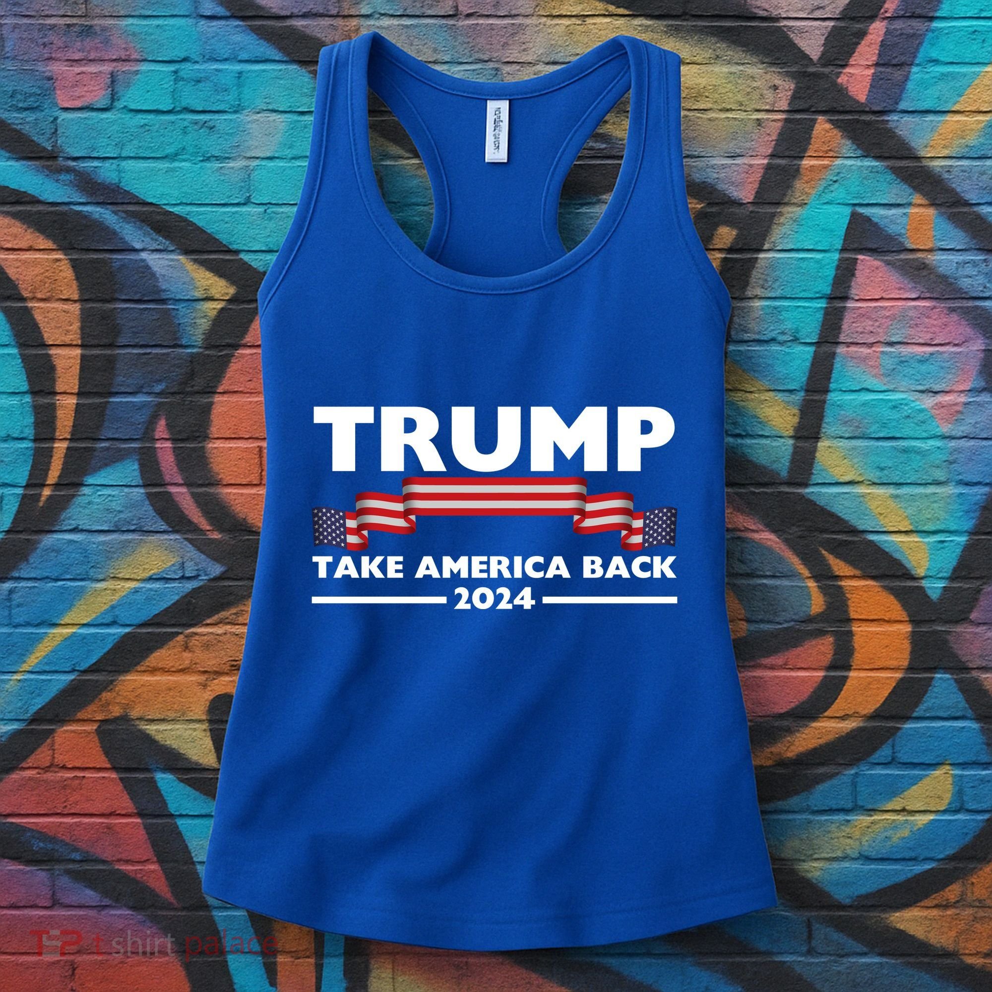 Trump 2024 Take America Back USA United States Women's Tank Top