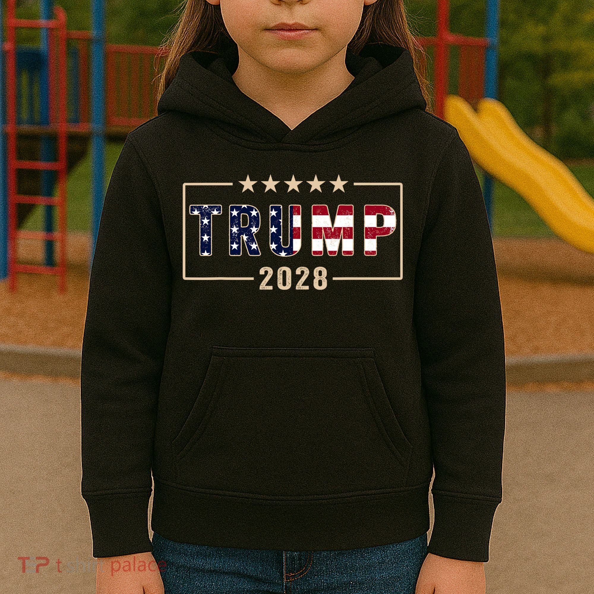 Trump 2028 Kids Hoodie