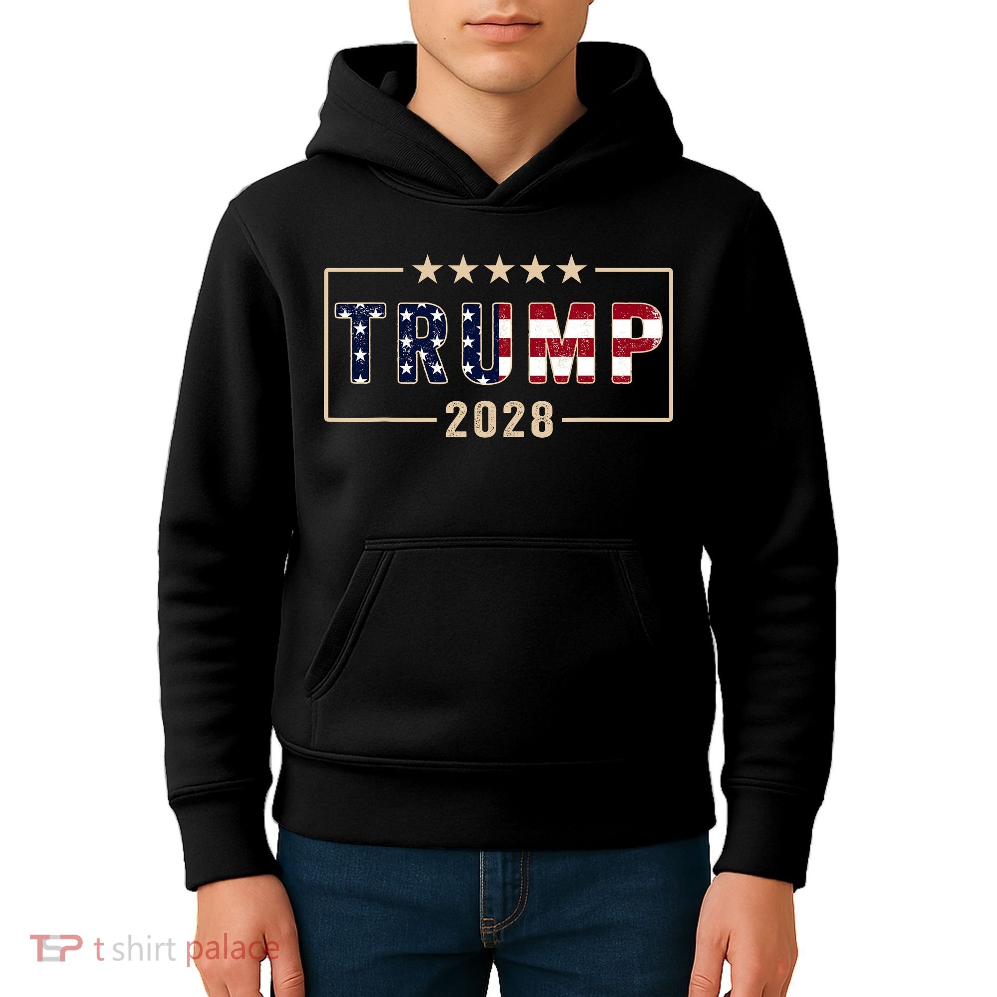 Trump 2028 Kids Hoodie