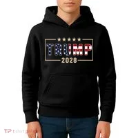 Trump 2028 Kids Hoodie thumb 4