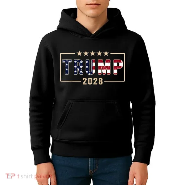 Trump 2028 Kids Hoodie
