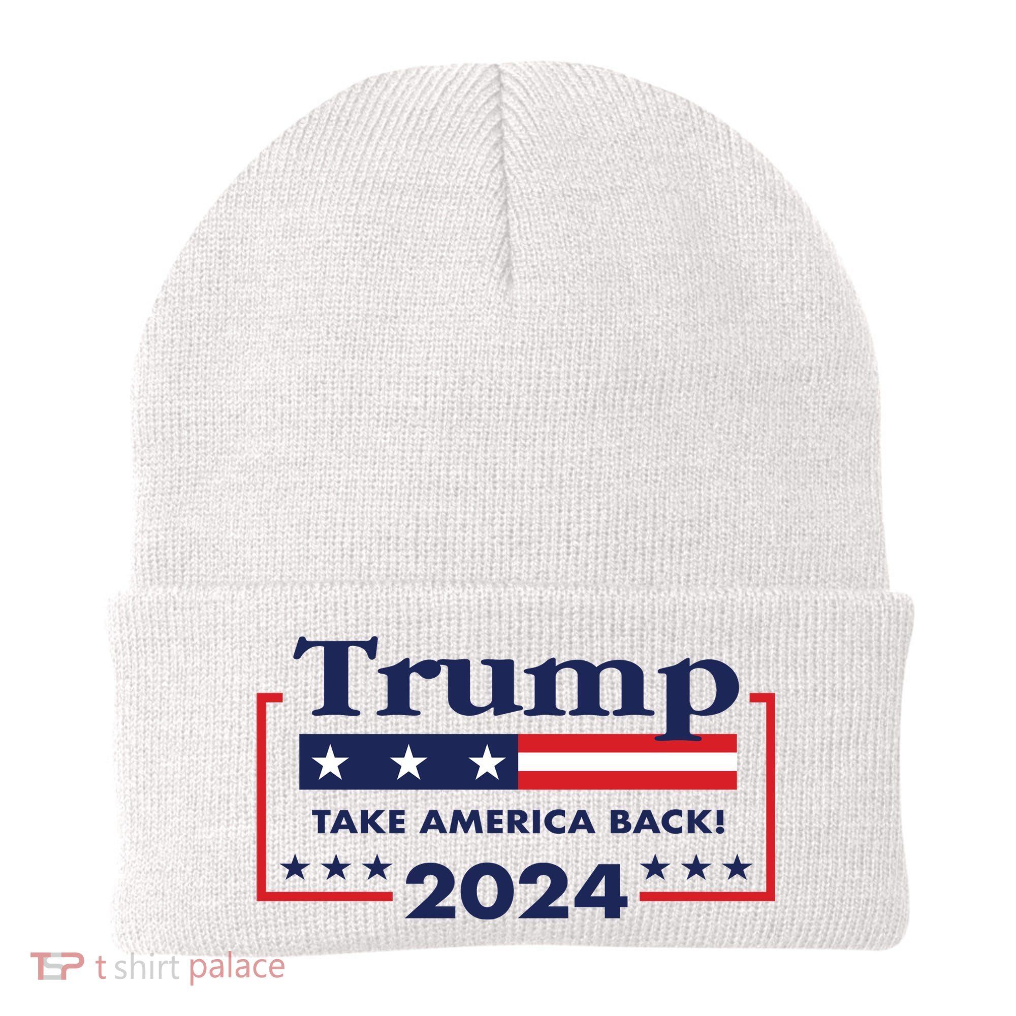 Trump 2024 Take America Back Beanie