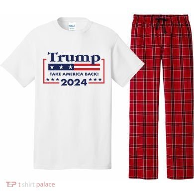 Trump 2024 Take America Back Pajama Set