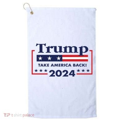 Trump 2024 Take America Back Golf Towel