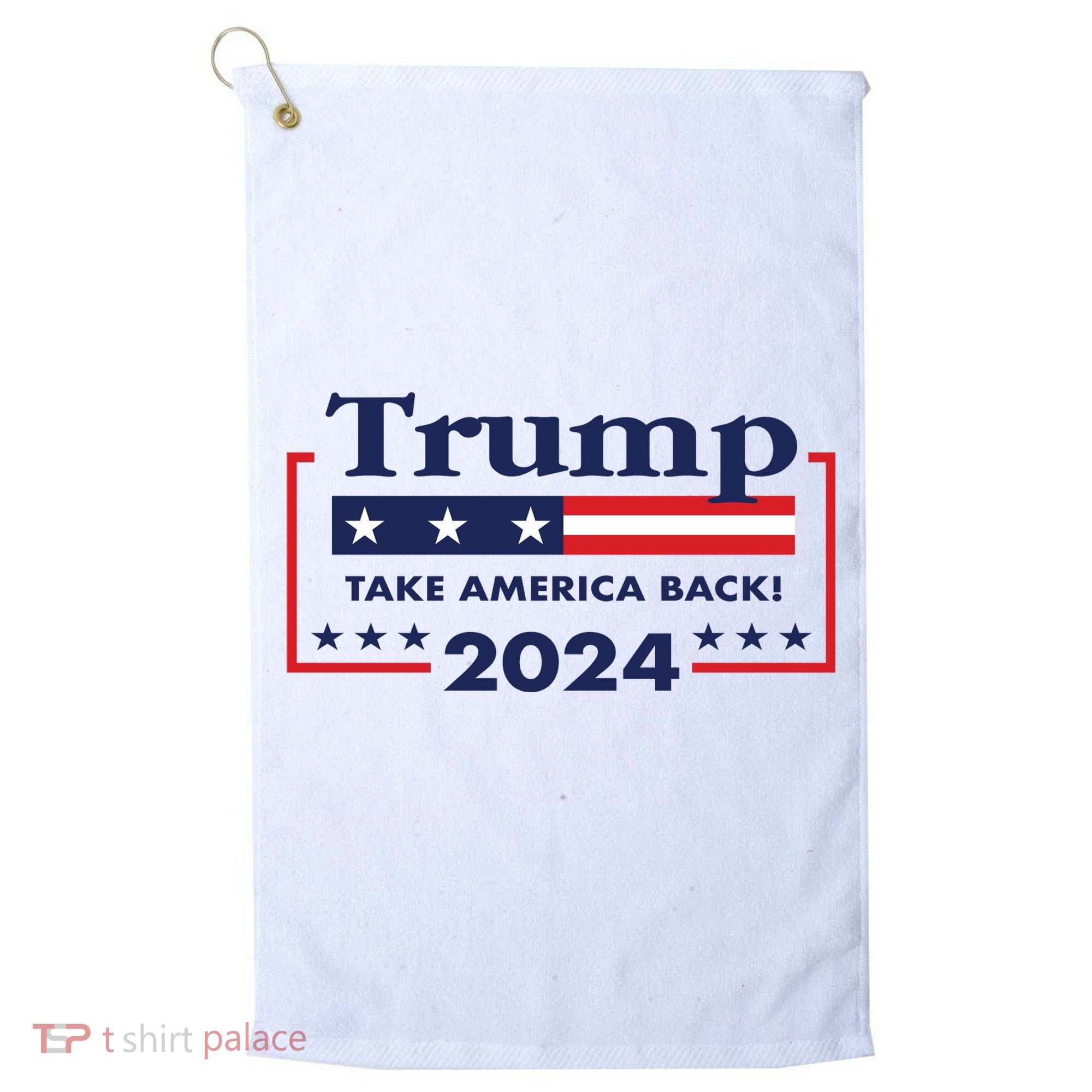 Trump 2024 Take America Back Golf Towel