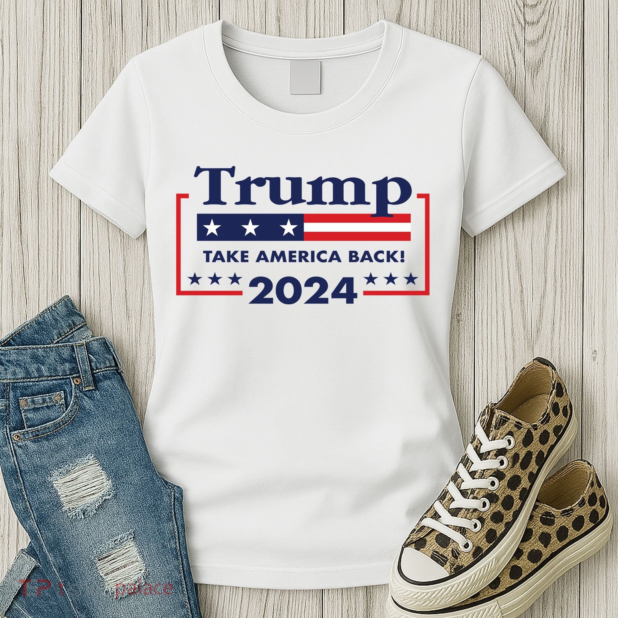 Trump 2024 Take America Back Women's T-Shirt