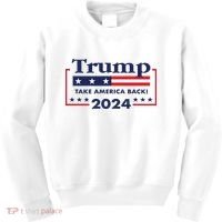 Trump 2024 Take America Back Kids Sweatshirt thumb 0