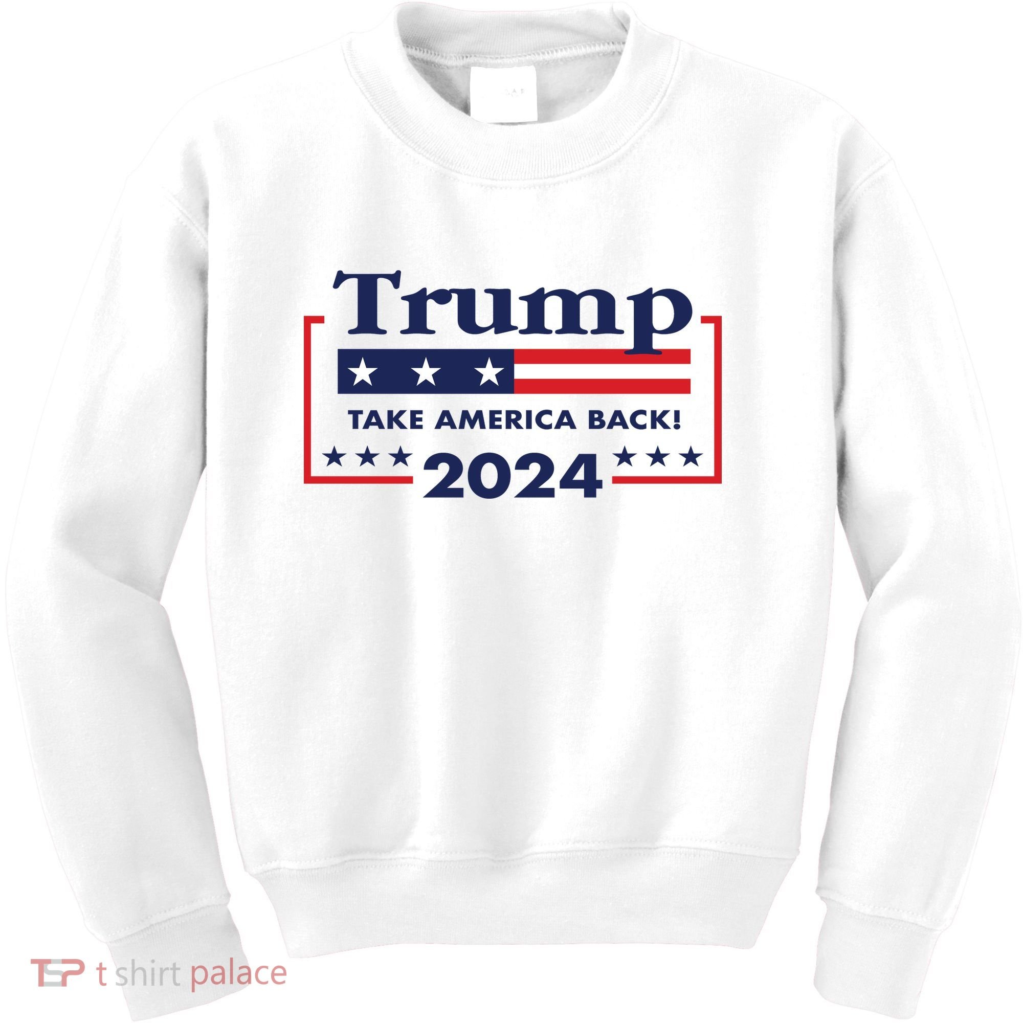 Trump 2024 Take America Back Kids Sweatshirt