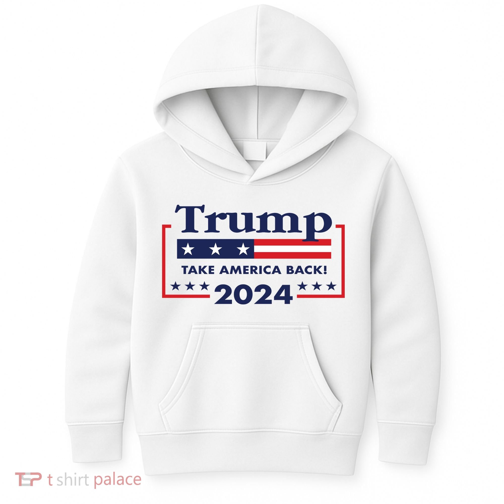 Trump 2024 Take America Back Kids Hoodie
