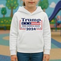Trump 2024 Take America Back Kids Hoodie thumb 3