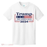 Trump 2024 Take America Back Kids T-Shirt thumb 0