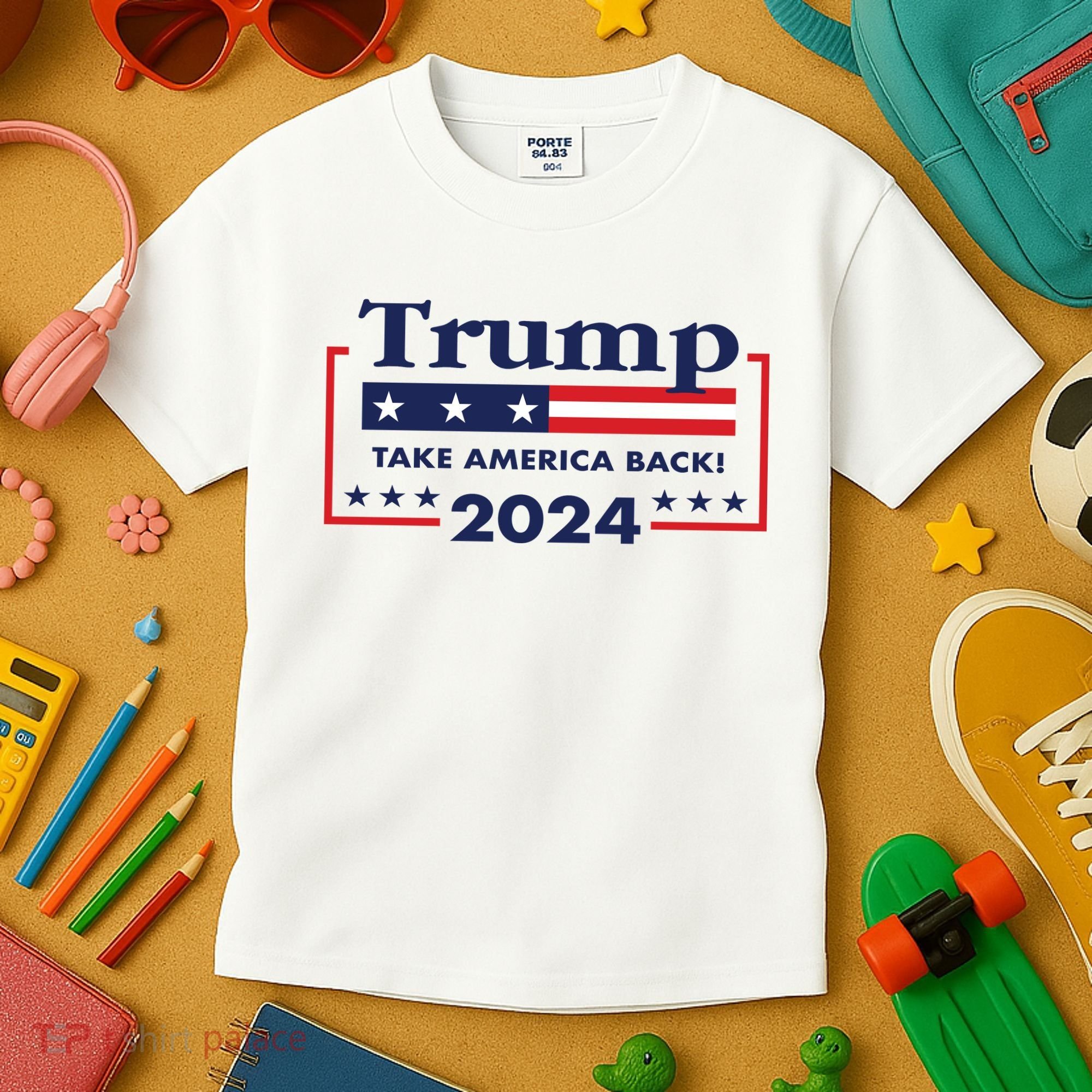Trump 2024 Take America Back Kids T-Shirt