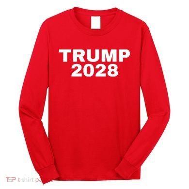 TRUMP 2028 Long Sleeve Shirt