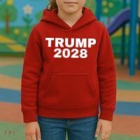 TRUMP 2028 Kids Hoodie thumb 3