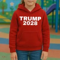 TRUMP 2028 Kids Hoodie thumb 3