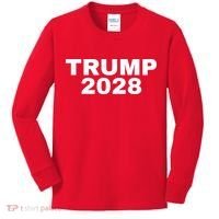 TRUMP 2028 Kids Long Sleeve Shirt thumb 0