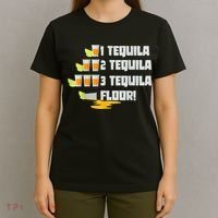 Tequila 2 Tequila 3 Tequila Floor Cinco De Mayo T-Shirt thumb 4