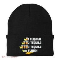 Tequila 2 Tequila 3 Tequila Floor Cinco De Mayo Beanie thumb 0